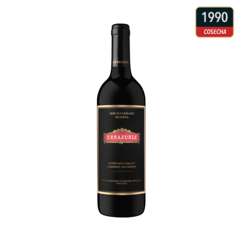 Vino Don Maximiano año 1990 | Viña Errázuriz