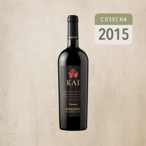 Vino Kai Carmenere año 2015 - Viña Errázuriz