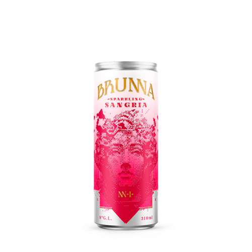 Sangría Sparkling Brunna Tradicional 8º 310cc