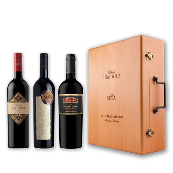 Triología de Vinos Iconos Chadwich-Seña-Don Maximiano 2013