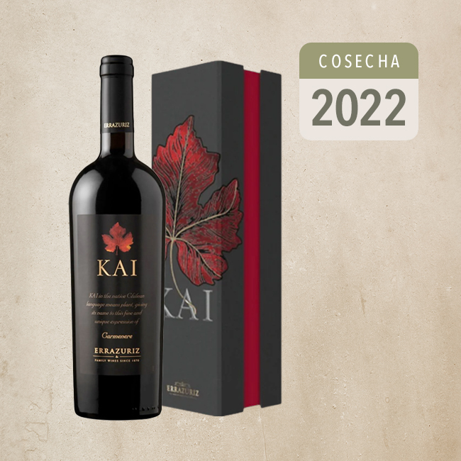 Vino Errazuriz Kai Carmenere 2022 750cc